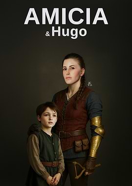 Amicia and Hugo Portrait