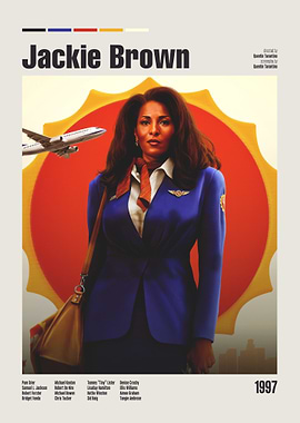 Jackie Brown Movie Poster
