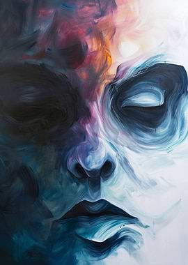 Abstract Face Painting