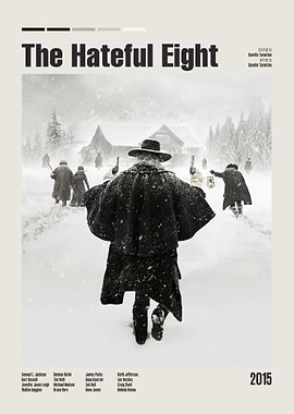 The Hateful Eight Movie Poster