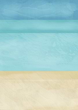 Abstract Beach and Sea