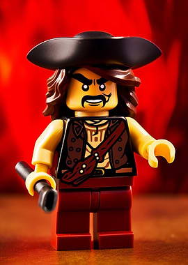 Lego Pirate Minifigure