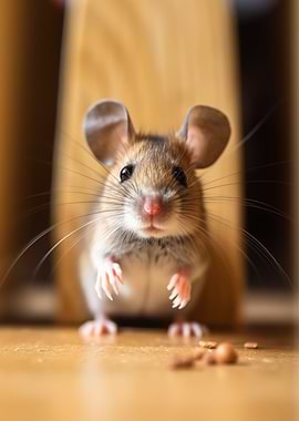 Cute Mouse Portrait