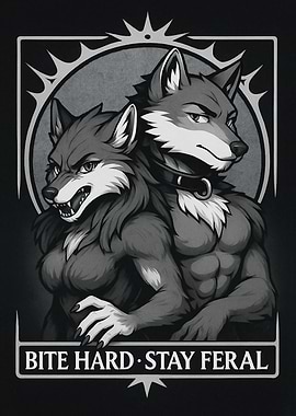 Feral Wolves Illustration