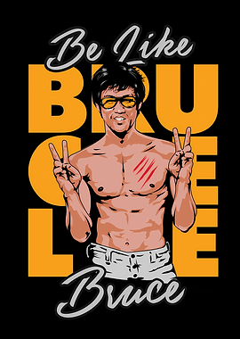 Bruce Lee Illustration