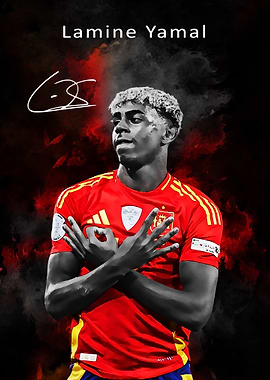 Lamine Yamal Portrait