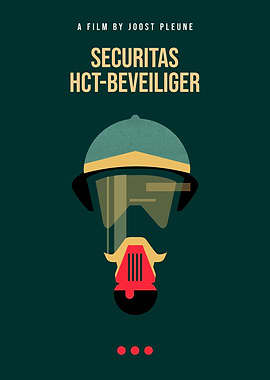 Securitas HCT-Beveiliger Minimalist Film Poster