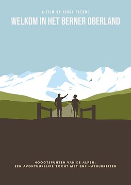 Welkom in het Berner Oberland Poster