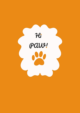 Talk to My Paw – Sassy Pet Meme for Cat & Dog Lovers