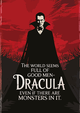 Dracula Quote Poster