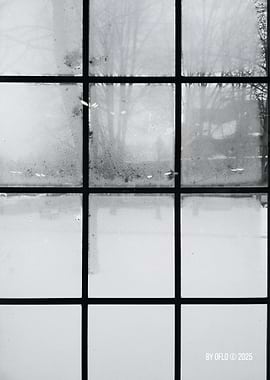 Misty Window Pane