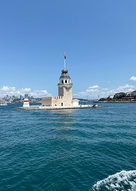 Maiden's Tower in Istanbul, Turkey