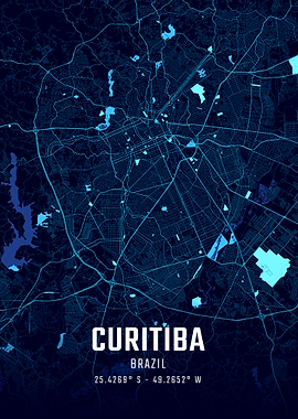 Curitiba City Map