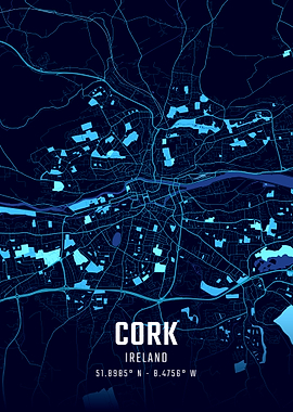 Cork City Map