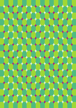 Green and Purple Checkered Pattern
