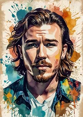 Morgan Wallen Vintage Colorful