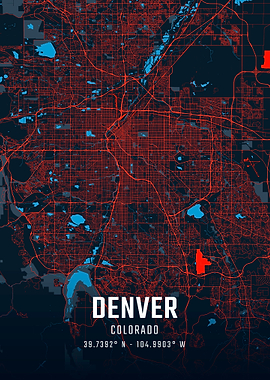 Denver City Map