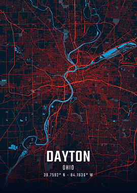 Dayton City Map