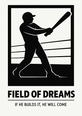 Field of Dreams Baseball Poster
