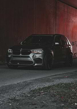 Gray BMW X5 Underpass Car Photography