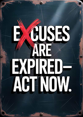 Excuses Are Expired - Act Now