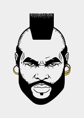 Mr. T Illustration