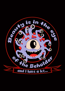 Beauty is in the eye of the Beholder