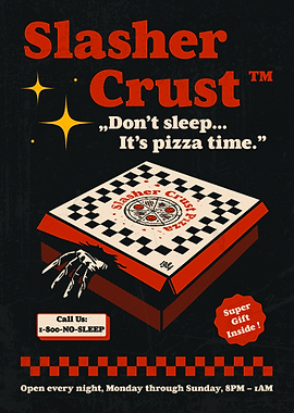 Slasher Crust Pizza Horror Movie