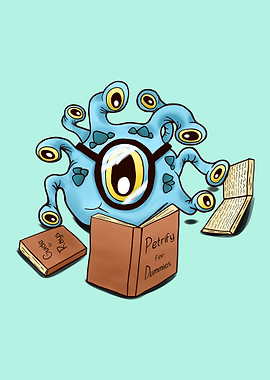 Beholder apprentice reading books