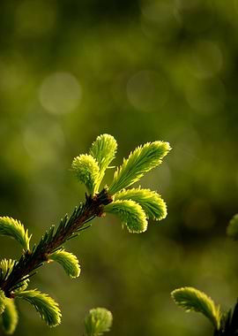 Pine Branch Up Close