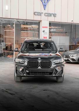 Black BMW X3 Car Care