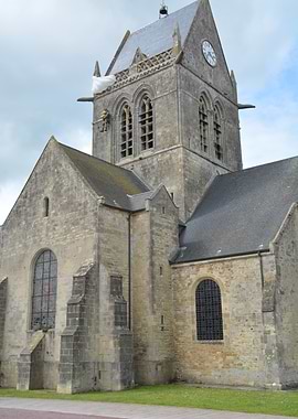 Sainte-Mère-Église Church, Normandy