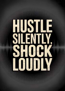 Hustle Silently, Shock Loudly