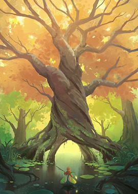 Enchanted Forest River Journey