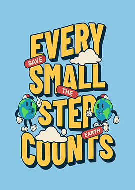 Every Small Step Counts Earth
