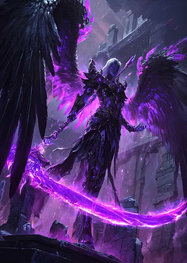 Dark Angel Purple Energy