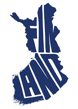 Finland Map Typography