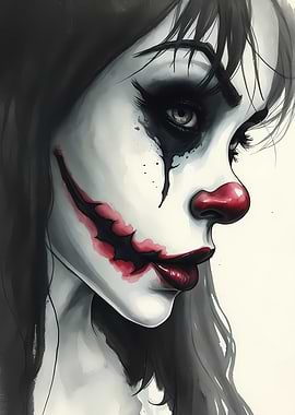 gothic clown