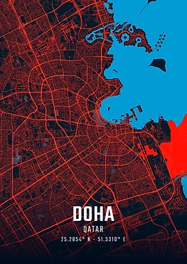 Doha City Map
