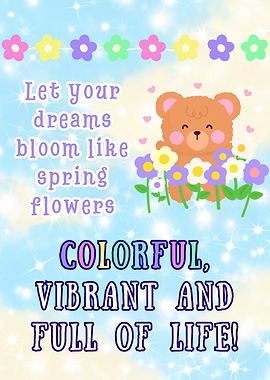 🌷 Let your dreams bloom like spring flowers