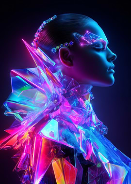 Crystalline Woman Profile