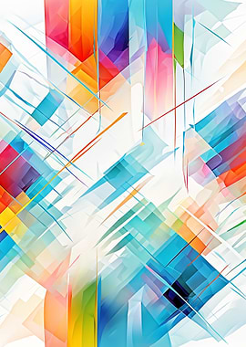 Colorful Abstract Geometric Shapes