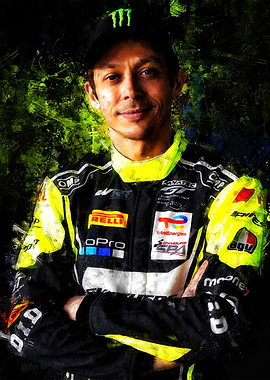 Valentino Rossi Portrait