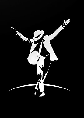 Michael Jackson Silhouette