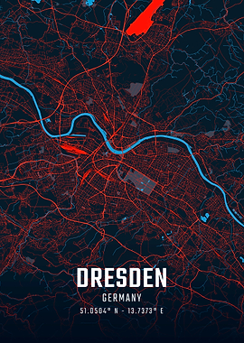 Dresden City Map