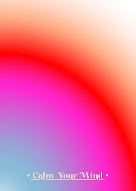 Calm Your Mind Gradient, Aura Gradient spiritual