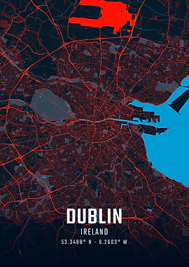 Dublin City Map