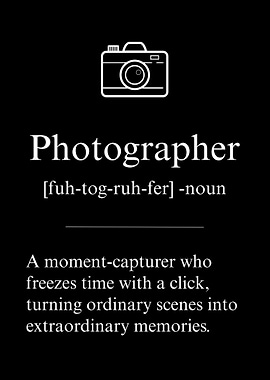 Photographer Definition