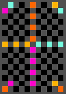 Colorful Checkered Pattern