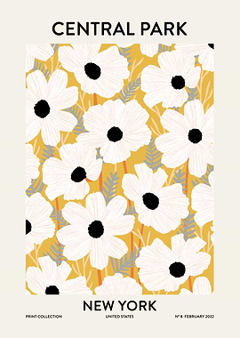 Central Park New York flower market